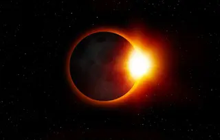 Eclipse solar en una foto de Ep