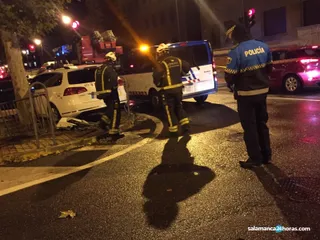 Accidente taxi avenida Maristas (12)