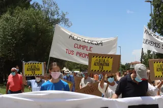 Concentración de los vecinos de Las Dunas
