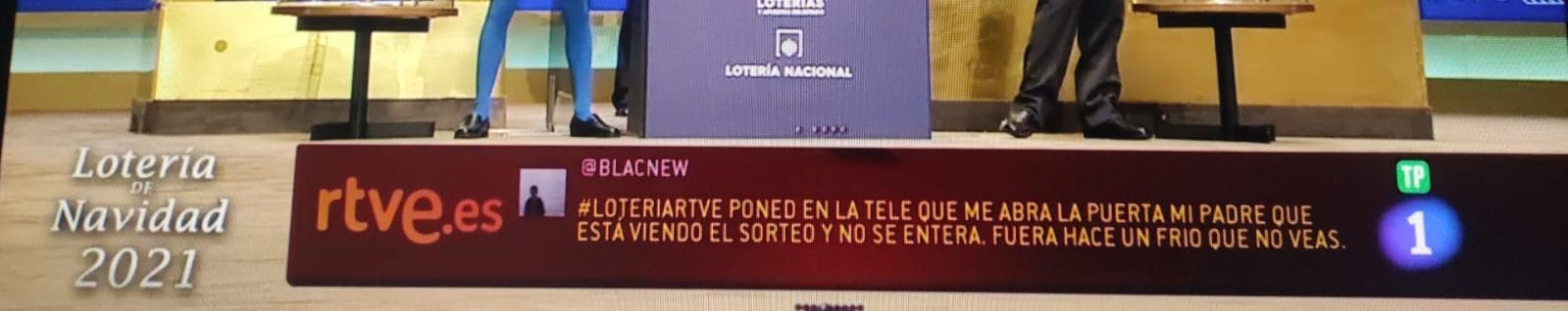 Captura de pantalla del mensaje