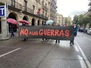 Concentración por el Primero de Mayo