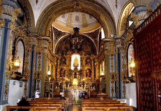 La iglesia de la Vera Cruz. Foto de archivo