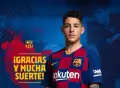 Publicación del FC Barcelona despidiendo a Dani Morer, tras su etapa en La Masía