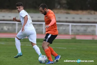 Maza, en el duelo entre Ribert y Ciudad Rodrigo.