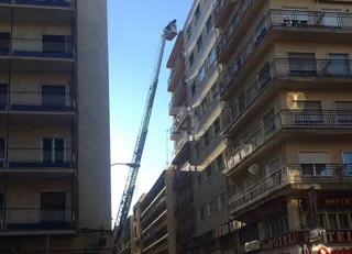 Pequeño susto en la calle Pinzones