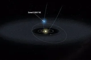 Cometa C2017 K2 PANSTARRS. Foto EP