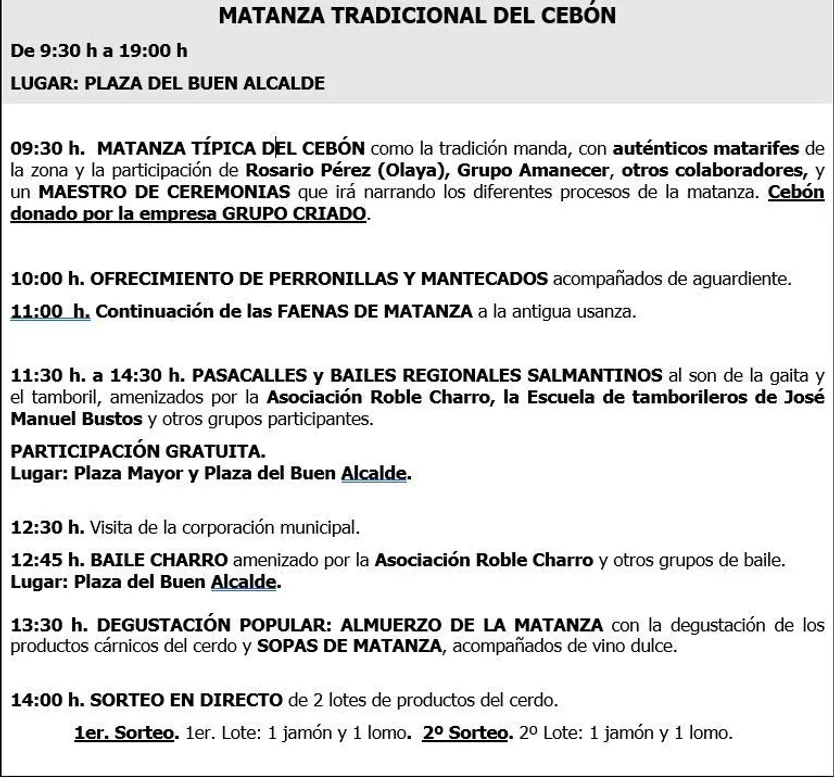 Programa feria Botijeros