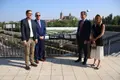 Salamanca suma un nuevo balcón urbano con la inauguración del Mirador del Tormes