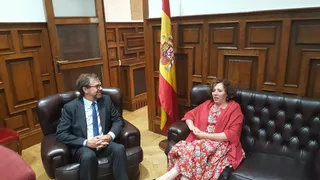 180912 Subdelegada Gobierno visita presidente de Audiencia Provincial