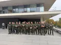 Los agentes medioambientales de Salamanca antes de la asamblea. 