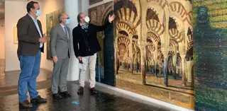Inauguración de la exposición de Miguel Ángel Bedate en La Salina