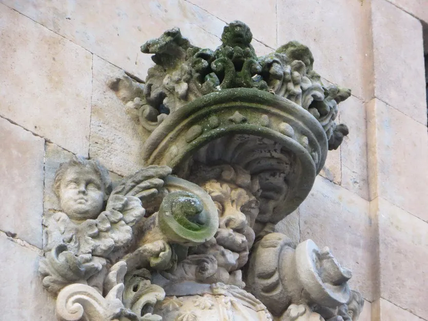 Estado del convento de las Agustinas tras las lluvias