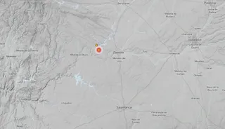 segundo terremoto en zamora en cuestion de minutos