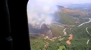Incendio en Candeleda. ICAL