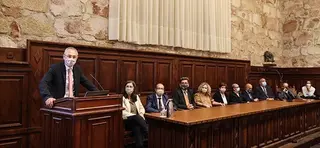 El rector presenta el balance de gestión 2018-21.