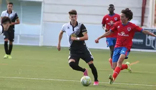 Miguel Ángel, ante el Numancia | FOTO SALAMANCA24HORAS.COM