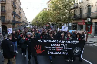 Manifestación de Autónomos por el 30N | Mateo G.J.