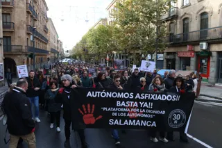 Manifestación de Autónomos por el 30N | Mateo G.J.