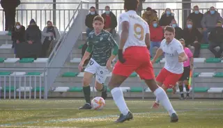 Cristóbal, ante el Ribert | FOTO SALAMANCA24HORAS.COM