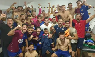La UD Alzira celebra el pase a la Copa del Rey | FOTO UD ALZIRA