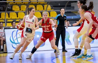 Leo Rodríguez, ante Croacia | FOTO FIBA EUROPE