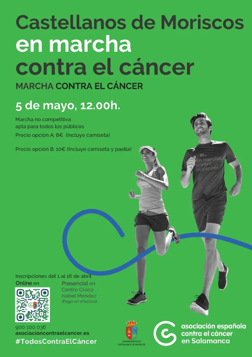 Castellanos moriscos marcha contra el cáncer