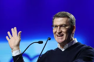El presidente del PP nacional, Alberto Núñez Feijóo - Fabián Simón Europa Press