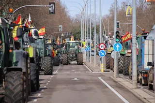 Agricultores y ganaderos protestan