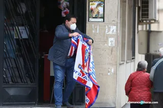 GALERÍA | Celebración de la Liga del Atlético de Madrid en Salamanca