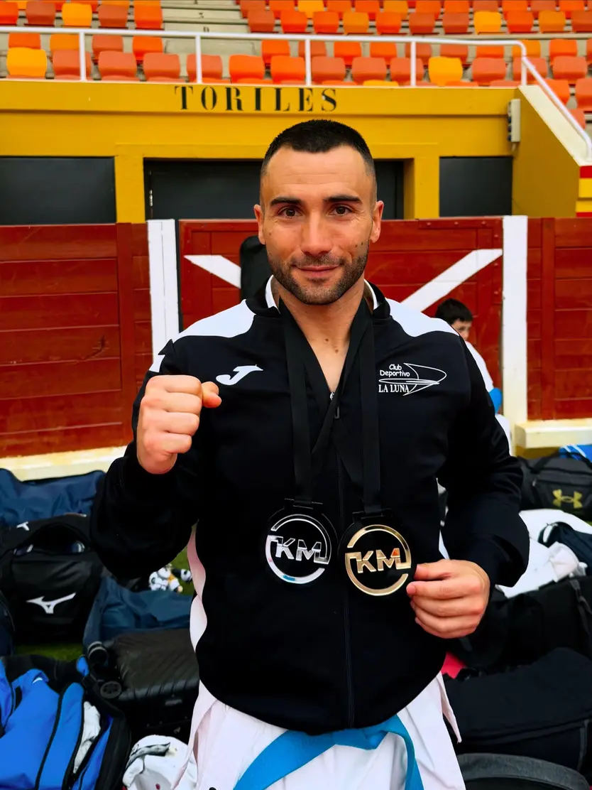 Kike Nieto, el guijuelense campeón en Illesca