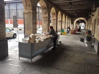 Turroneras de La Alberca en la Plaza Mayor