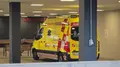 Ambulancia en el hospital de Salamanca