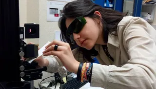 María Sánchez, estudiante de Física y Tecnología de la USAL
