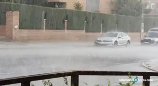 Imagen de archivo de tormenta en Villamayor | Salamanca24horas