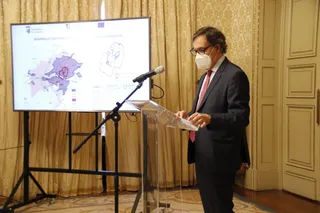 Carlos García Carbayo, presenta el proyecto para la implantación de Zonas de Bajas Emisiones