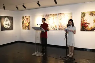 Exposición de la artista china Long Beini