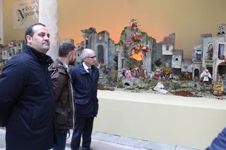 GALERÍA |El palacio de la Salina expone un belén napolinato durante esta Navidad
