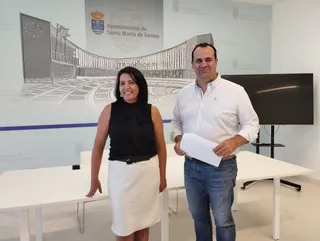Silvia González y David Mingo