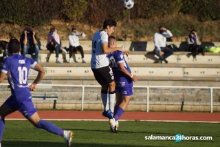 Fer Romero, en el choque ante el Peñaranda.