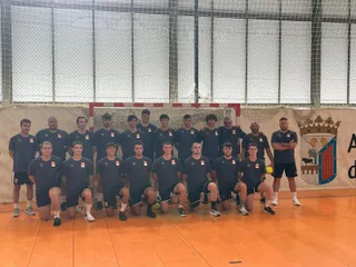 Primer entrenamiento del BM Salamanca | FOTO BM SALAMANCA