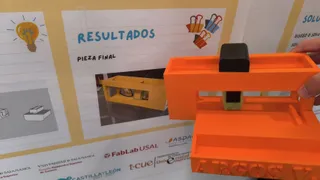 Dispositivo impreso en 3D para limpiar gafas | Comunicación USAL