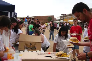 Fiestas en Huerta Otea: paellada