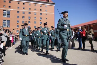 Celebración de la Virgen del Pilar de la Guardia Civil. Fotos Andrea M.