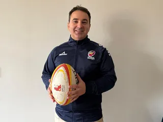 Rubén Baz, presidente de la Federación de Castilla y León de rugby | FOTO SALAMANCA24HORAS.COM
