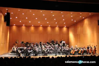Fotografía de archivo de un concierto del Conservatorio Superior de Música de Castilla y León (Coscyl)