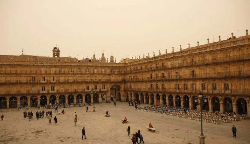 Calima en Salamanca