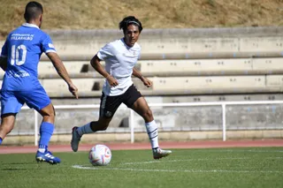 Imagen del choque entre Salamanca CF UDS B y Villaralbo | FOTO SALAMANCA CF UDS