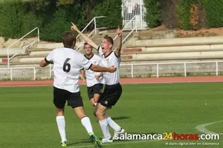 El Salmantino no aprovecha sus goles