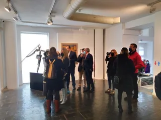 La Salina, inauguración exposición Arte salmantino en tiempos de pandemia