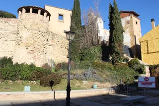 Situación actual del vallado del muro de San Pablo. Foto S24H